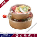 Hot Selling Paper Bowl 500ml Disposable Kraft Paper Salad Bowl